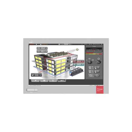 Панельный ПК ЖК-монитор - TD910 - Pixsys - с резистивным сенсорным экраном / 18,5" / Intel® Celeron J1900