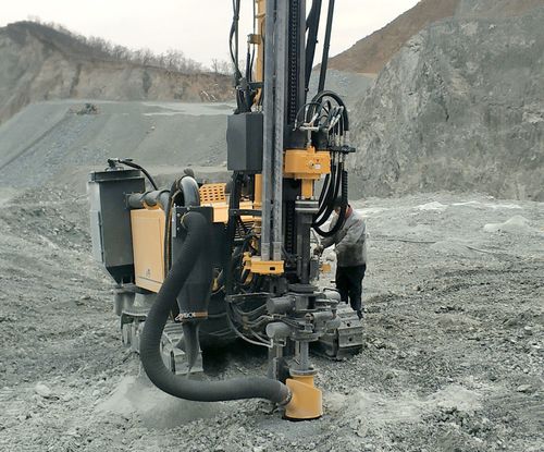 Поворотная буровая установка - TAIYE-660-DTH - Xuanhua Taiye Drilling Machinery Co.,LTD - погружная / для строительной площадки