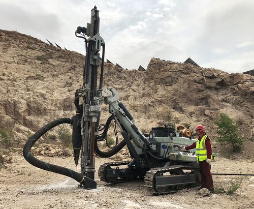 Поворотная буровая установка - TAIYE-360-DTH - Xuanhua Taiye Drilling Machinery Co.,LTD - гидравлическая / для строительной площадки