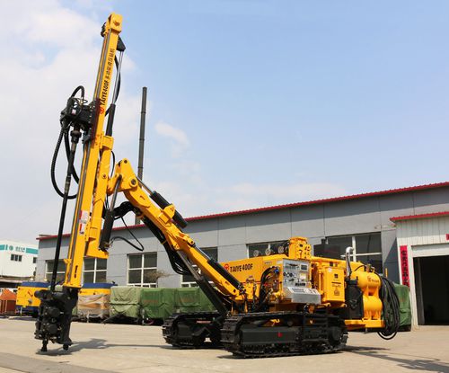 Поворотная буровая установка - TAIYE-400F-DTH - Xuanhua Taiye Drilling Machinery Co.,LTD - гидравлическая / с дизельным двигателем / электрическая
