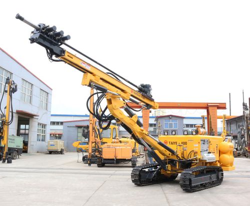 Многофункциональная буровая установка - TAIYE400 - Xuanhua Taiye Drilling Machinery Co.,LTD - гусеничная / поворотная / гидравлическая