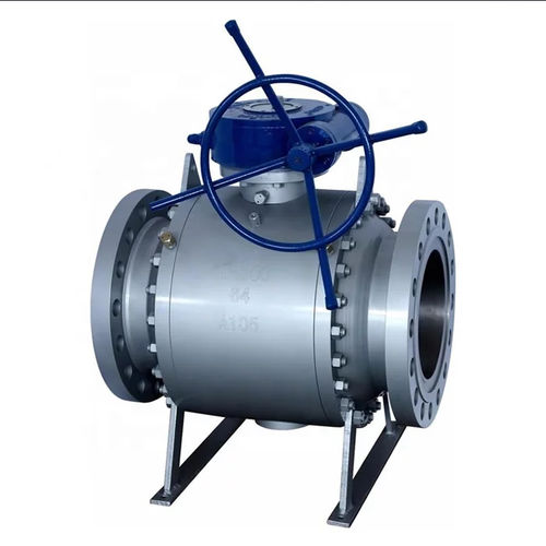 Клапан с плавающим сферическим золотником - wenzhou domos fluid equipment co.,ltd - с маховиком / стопорный и спускной клапан двойного действия / с фланцем