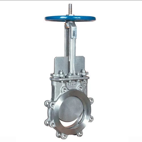 Клапан с гильотинными ножницами - wenzhou domos fluid equipment co.,ltd - с маховиком / для воды / для шлама