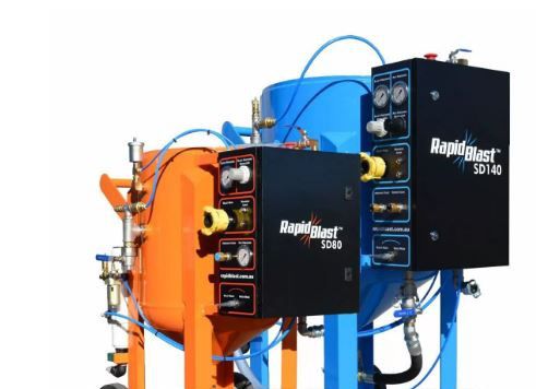 Пескоструйная обработка черные металлы - The RapidBlast™ - QUANTUM BLAST AUSTRALIA PTY LTD - среднесерийное производство / для автомобиля