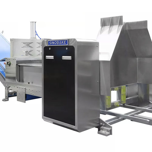 Линия для производства печенья с тоннельной печью - HJ - Guangdong Shunde Huaji Machinery Industrial Co., Ltd. - с тестомешалкой / контролируемая PLC