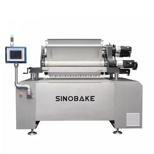 Линия для производства печенья кукис с резаком - HJ series - Guangdong Shunde Huaji Machinery Industrial Co., Ltd. - с тоннельной печью / с тестомешалкой / контролируемая PLC