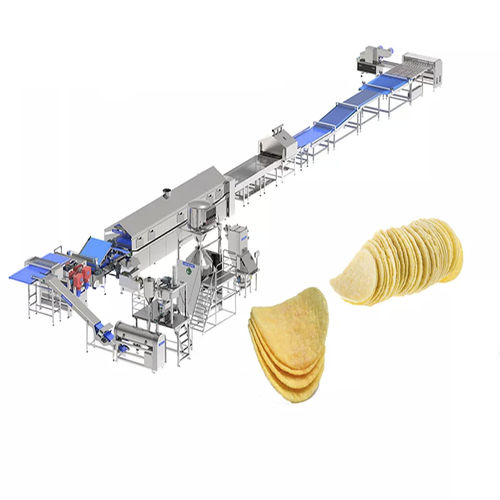 Полностью автоматическая линия для производства чипс - HJ1200 - Guangdong Shunde Huaji Machinery Industrial Co., Ltd. - для картофеля