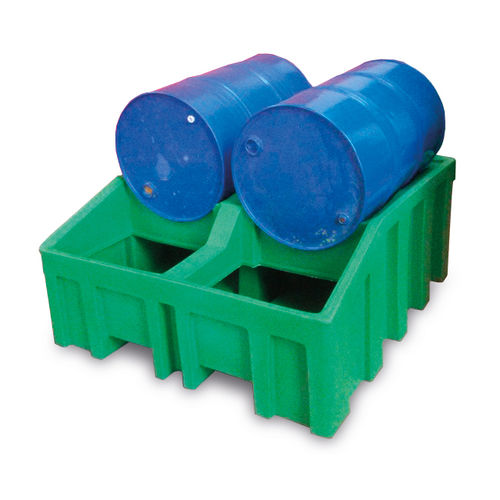 Поддон для удержания протечек 2 бочки - Demo Serbatoi - из HDPE / горизонтальный