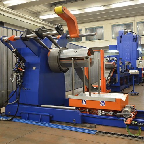 Профильный каландр для стойки стеллажа - TECNOMA - для Z-образных профилей / для профилей в форме С / для профиля из нержавеющей стали