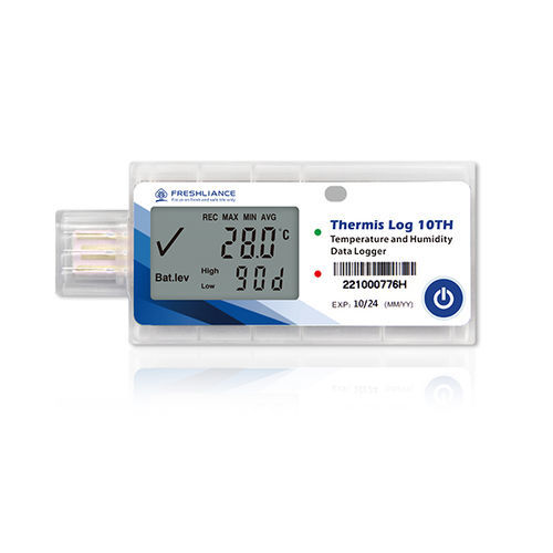 Регистратор данных температура и влажность - Thermis Log 10TH - Zhengzhou Freshliance Electronics Corp.,Ltd - USB / NTC / с дисплеем LCD
