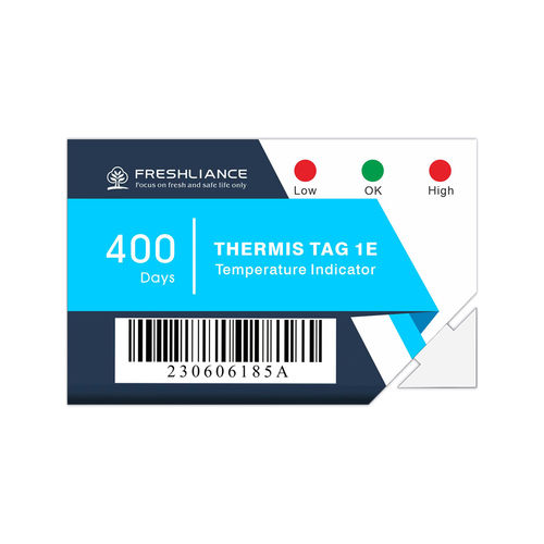 Индикатор для измерения температуры - Thermis Tag 1E - Zhengzhou Freshliance Electronics Corp.,Ltd - LED / с питанием от аккумулятора / нереверсивный