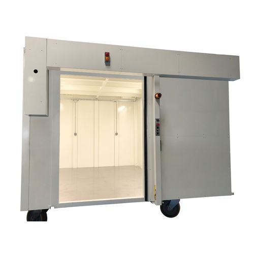Кабина для радиологической защиты - X-ray Bunker - DIB PRODUCTION - из нержавеющей стали / для стеллажа / покрытая свинцом
