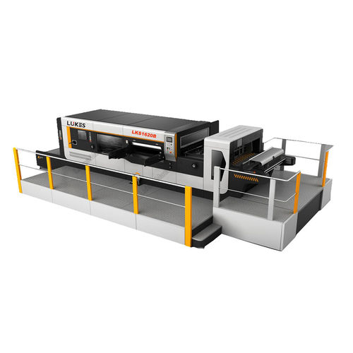 Станок для резки с полым пробойником - LKS1450B - Shandong Lukes Machinery Co., Ltd. - для пластин / для промышленного применения / плоскостной