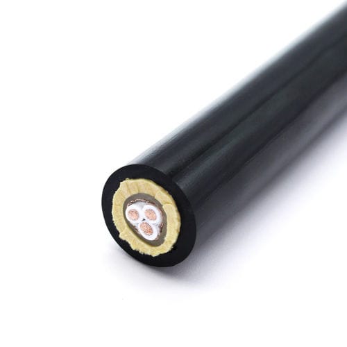 Электрический кабель питания - Derulcable (Shanghai) Co., Ltd - изолированный / многопроволочный / из меди