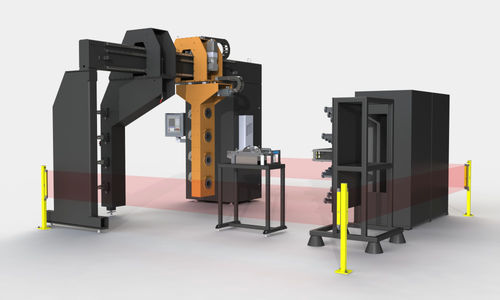 Легкий барьер для обеспечения безопасности - Engineering Technology Corporation - многолучевой / тип заграждения