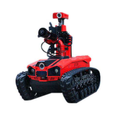 Наземный дрон пожаротушения - RXR-MC80BD - Shandong Guoxing Intelligent Technology Co., Ltd. - гусеничный