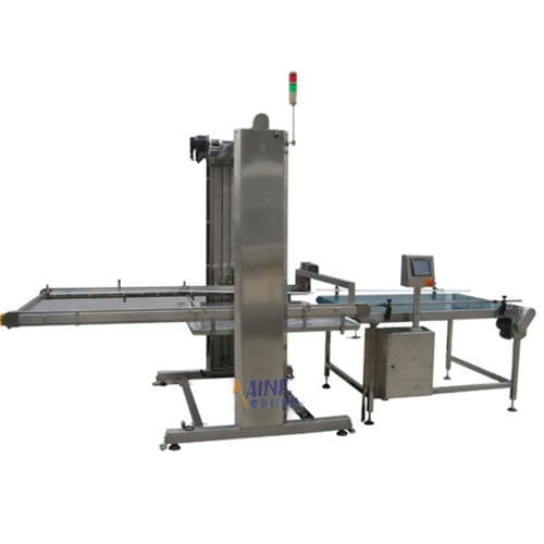 Штабелеразгрузочная машина послойно - MF-AUM-H1800 - JIAXING MAINFILL Packaging Machinery Co.,Ltd - для коробок консервов / для пустых коробок / полуавтоматическая