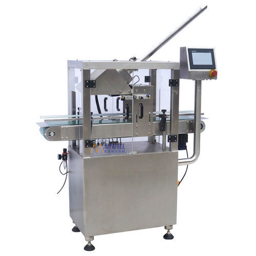 Линейное устройство закупорки бутылок - MF-LCM - JIAXING MAINFILL Packaging Machinery Co.,Ltd - с электронным управлением / упаковка крышек / для шпуль