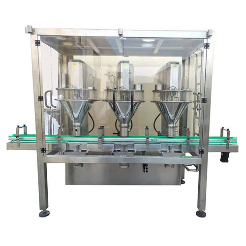 Винтовая наполнительная машина - MFA-L13 series - JIAXING MAINFILL Packaging Machinery Co.,Ltd - автоматическая / для бутылок / для гранул