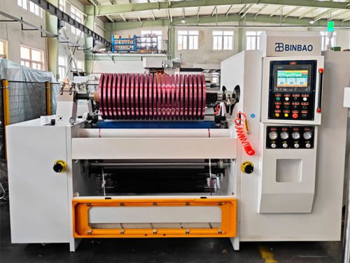 Режуще-перемоточная машина для алюминиевого листа - SLB  - Wenzhou Binbao Machinery - для упаковки / для промышленности
