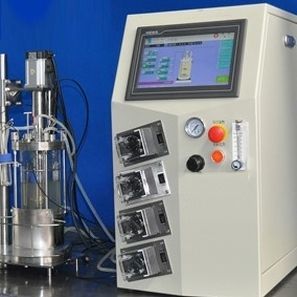 Биореактор / ферментер со смесительным резервуаром - KNIKBIO-GJ series - KNIK CO.,LTD. - для фармацевтической промышленности / настольный / из стекла