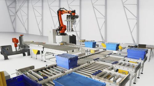 Вертикальная полуавтоматическая система хранения - Soft Robot Tech Co.,Ltd - для гранитных плит / для каменных плит / для мраморных плит