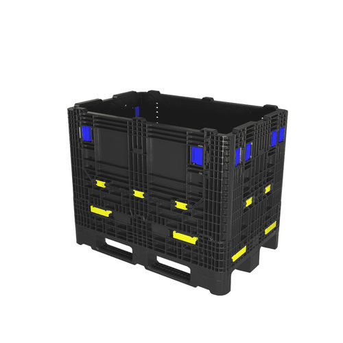 Ящичный поддон из пластика - GitterPak® - ORBIS Europe - транспортный / для разгрузочно-погрузочных работ / промышленный