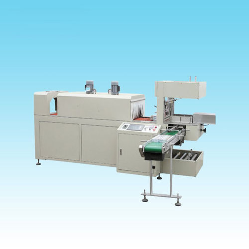 Автоматическая обверточная машина - KXJ-600B - WENZHOU KAIXIANG PACKING MACHINERY CO., LTD. - для косметической продукции / для пищевой промышленности и для производства напитков / для книг