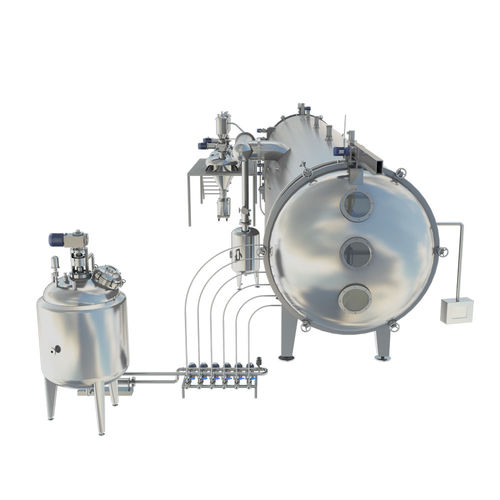 Вакуумный осушитель - Wenzhou Jinbang Light Ind Machinery Co., Ltd - с распылением / перегретым паром / непрерывного действия