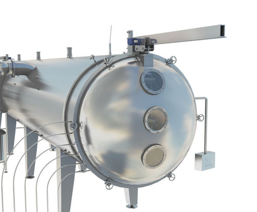 Вакуумный осушитель - Wenzhou Jinbang Light Ind Machinery Co., Ltd - непрерывного действия / для пищевой промышленности / для фармацевтической промышленности