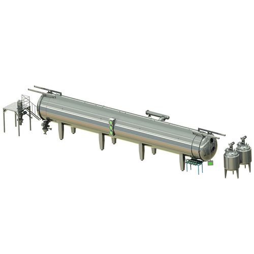 Вакуумный осушитель - Wenzhou Jinbang Light Ind Machinery Co., Ltd - перегретым паром / непрерывного действия / для пищевой промышленности