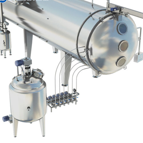 Вакуумный осушитель - Wenzhou Jinbang Light Ind Machinery Co., Ltd - непрерывного действия / для пищевой промышленности / для фармацевтической промышленности