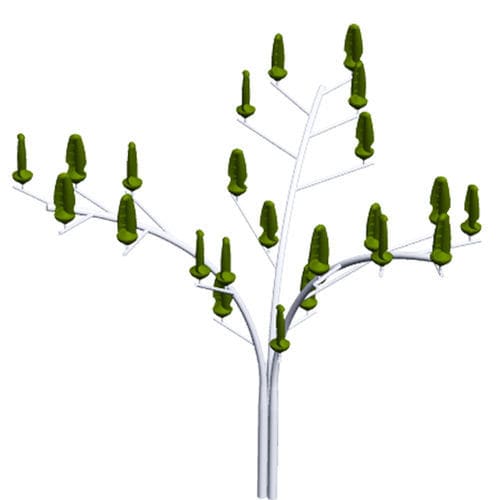 Ветрогенератор - Modular Tree A series - New World Wind