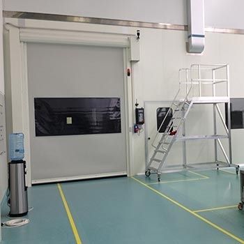 Рулонный ворота - CLEAN  - Moreschi Chiusure Industriali S.r.l. - из металла / для использования в помещениях / для чистого помещения