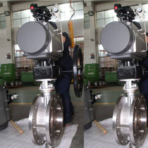 Клапан поворотный затвор - China MED Valve Co., Ltd. - пневматический / для воды / для химических продуктов