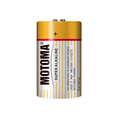 Щелочной аккумулятор - LR20 - Shenzhen Motoma Power Co. Ltd - тип D / 1,5 В