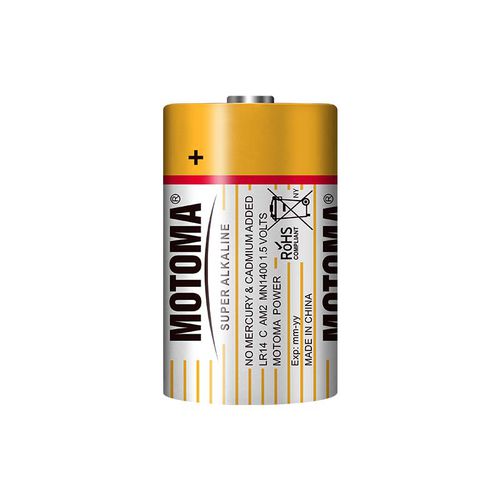 Щелочной аккумулятор - LR14 - Shenzhen Motoma Power Co. Ltd - тип С / 1,5 В