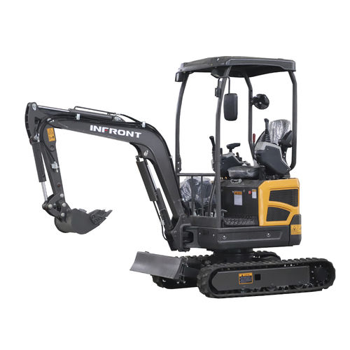 Экскаватор мини - YFE15A - Shandong Infront Machinery Co., Ltd - гусеничный / дизельный
