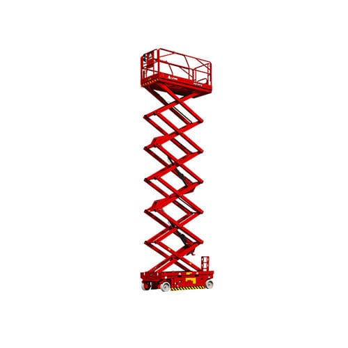 Мобильный ножничный подъемник - AS1413 - Lingong Group JinanHeavy Machinery Co., Ltd. - электрический / для внутреннего и внешнего пользования / для использования в промышленности
