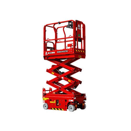 Мобильный ножничный подъемник - SS0407E - Lingong Group JinanHeavy Machinery Co., Ltd. - электрический / для внутреннего и внешнего пользования / для использования в промышленности