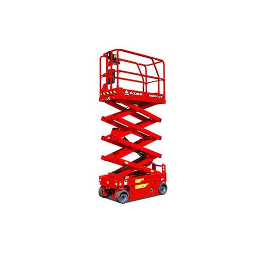 Мобильный ножничный подъемник - SS0607E - Lingong Group JinanHeavy Machinery Co., Ltd. - электрический / для внутреннего и внешнего пользования / для использования в промышленности