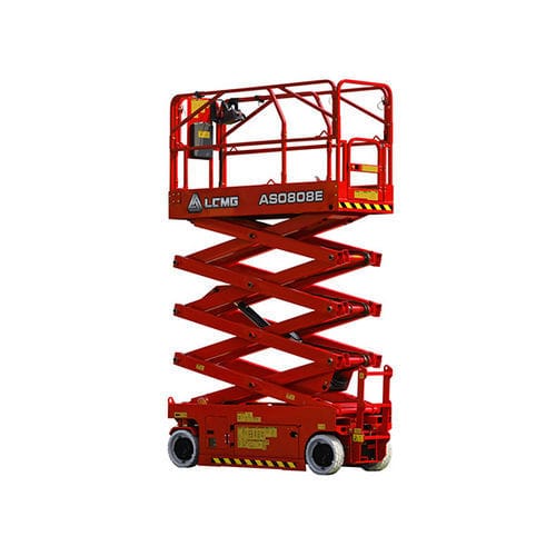 Мобильный ножничный подъемник - AS0808E - Lingong Group JinanHeavy Machinery Co., Ltd. - электрический / для использования в помещениях / для использования в промышленности