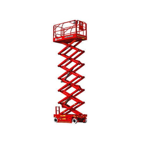 Мобильный ножничный подъемник - AS1212E - Lingong Group JinanHeavy Machinery Co., Ltd. - электрический / для использования в помещениях / для промышленных складов