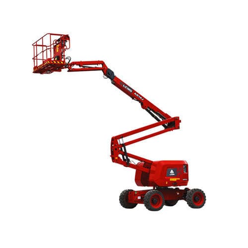 Мобильный ножничный подъемник - A14J - Lingong Group JinanHeavy Machinery Co., Ltd. - гидравлический / для труднопроходимых участков местности / для открытого пространства