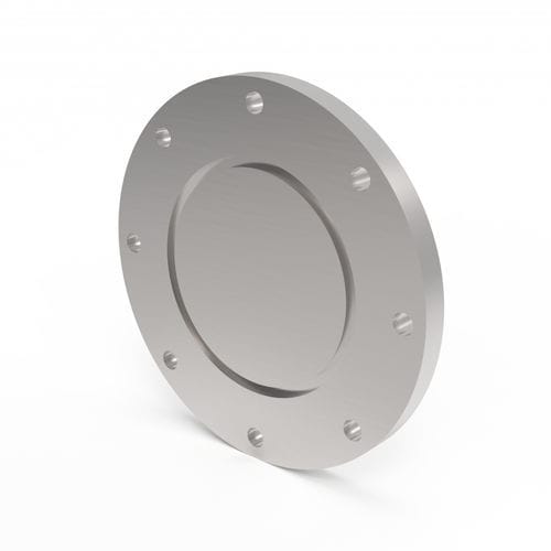 Фланец из нержавеющей стали - ISO100FBK-304 - VACOM - неподвижный / глухой