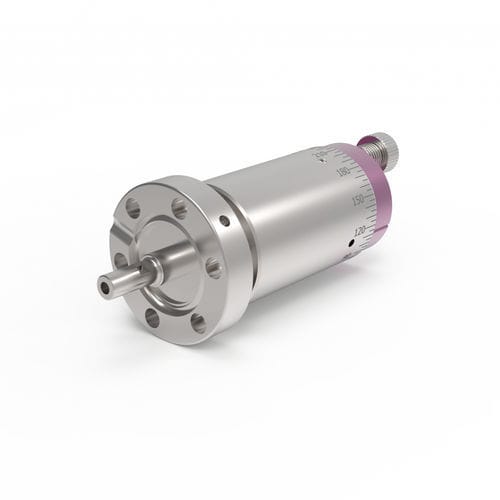 Поворотное соединение для вакуума - MTVC-R360-MC-CF16-EXTENDED - VACOM - многозаходное / из нержавеющей стали / с фланцем