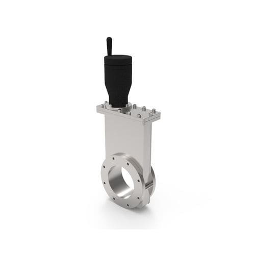 Клапан с затвором - 5GVM-100ISOF-VV-S - VACOM - с ручным управлением / для круглого кабеля / из нержавеющей стали