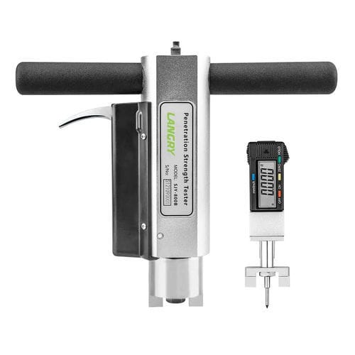 Цифровой пенетрометр - SJY-800B - JINAN LANGRY DETECTION TECHNOLOGY CO.,LTD - с ручным управлением / для известкового раствора