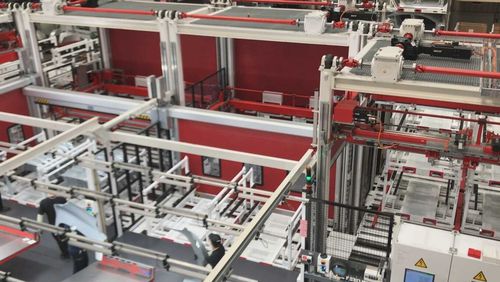 Штабелер для зубчато-реечных передач - NSM MAGNETTECHNIK GmbH - со стопкоукладчиком / для погрузно-разгрузочных работ / транспортный