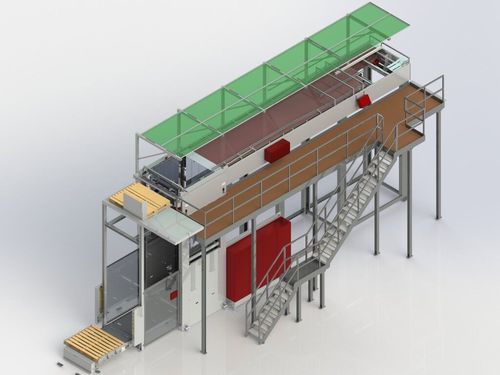 Ручное сортирующее устройство - LSA - NSM MAGNETTECHNIK GmbH - для процесса / шпуля / для пустых коробок